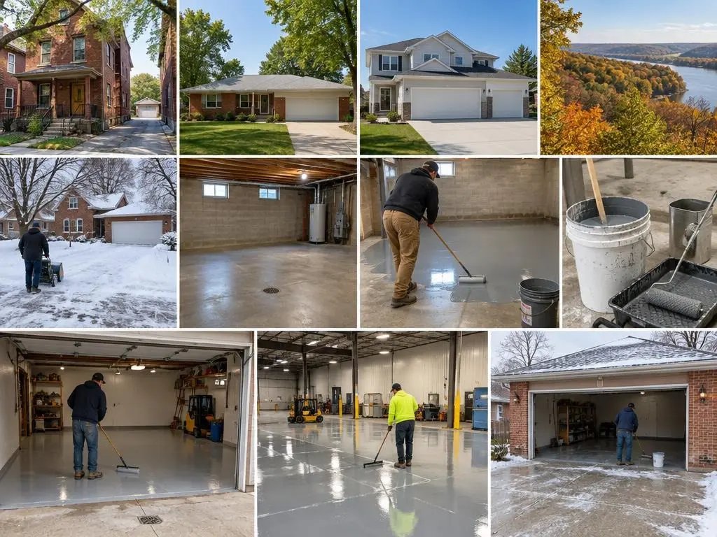 Basement Floor Epoxy in St. Louis, MO